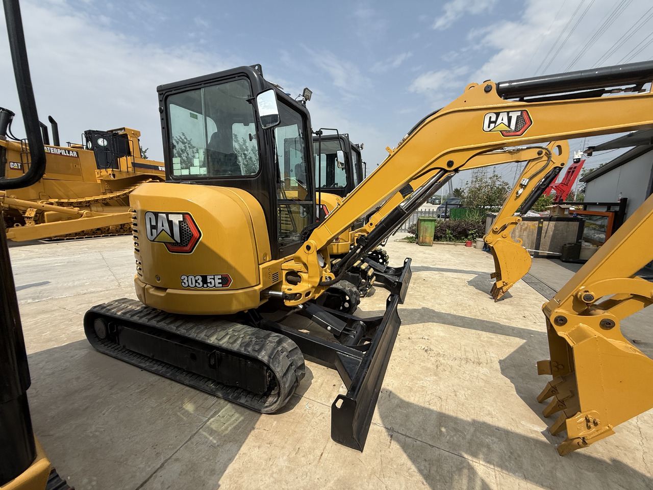 CATERPILLAR 303.5E - Minigravemaskine: billede 1 CATERPILLAR 303.5E - Minigravemaskine: billede 1