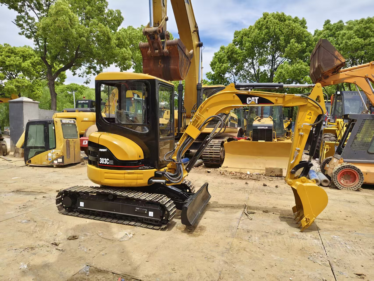 CATERPILLAR 303C - Minigravemaskine: billede 3 CATERPILLAR 303C - Minigravemaskine: billede 3