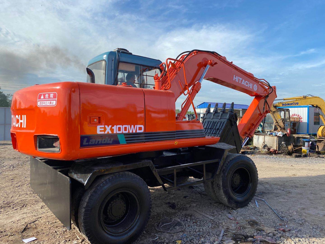 HITACHI EX100WD - Hjulgravemaskine: billede 3 HITACHI EX100WD - Hjulgravemaskine: billede 3