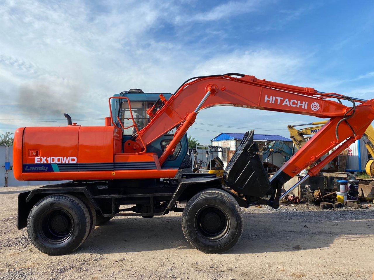 HITACHI EX100WD - Hjulgravemaskine: billede 1 HITACHI EX100WD - Hjulgravemaskine: billede 1