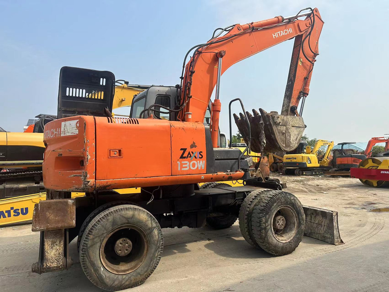 HITACHI ZX130 - Hjulgravemaskine: billede 4 HITACHI ZX130 - Hjulgravemaskine: billede 4