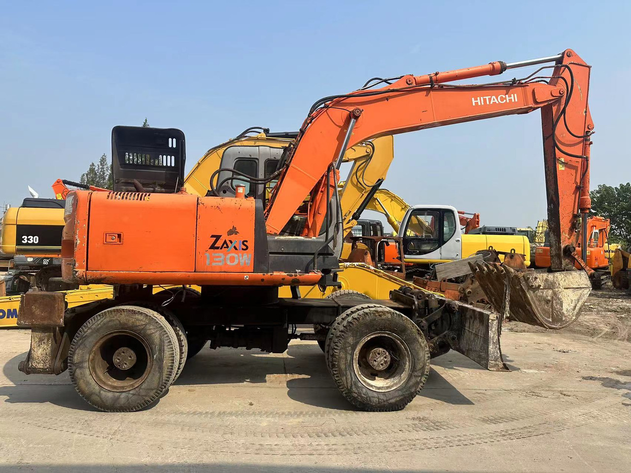HITACHI ZX130 - Hjulgravemaskine: billede 1 HITACHI ZX130 - Hjulgravemaskine: billede 1