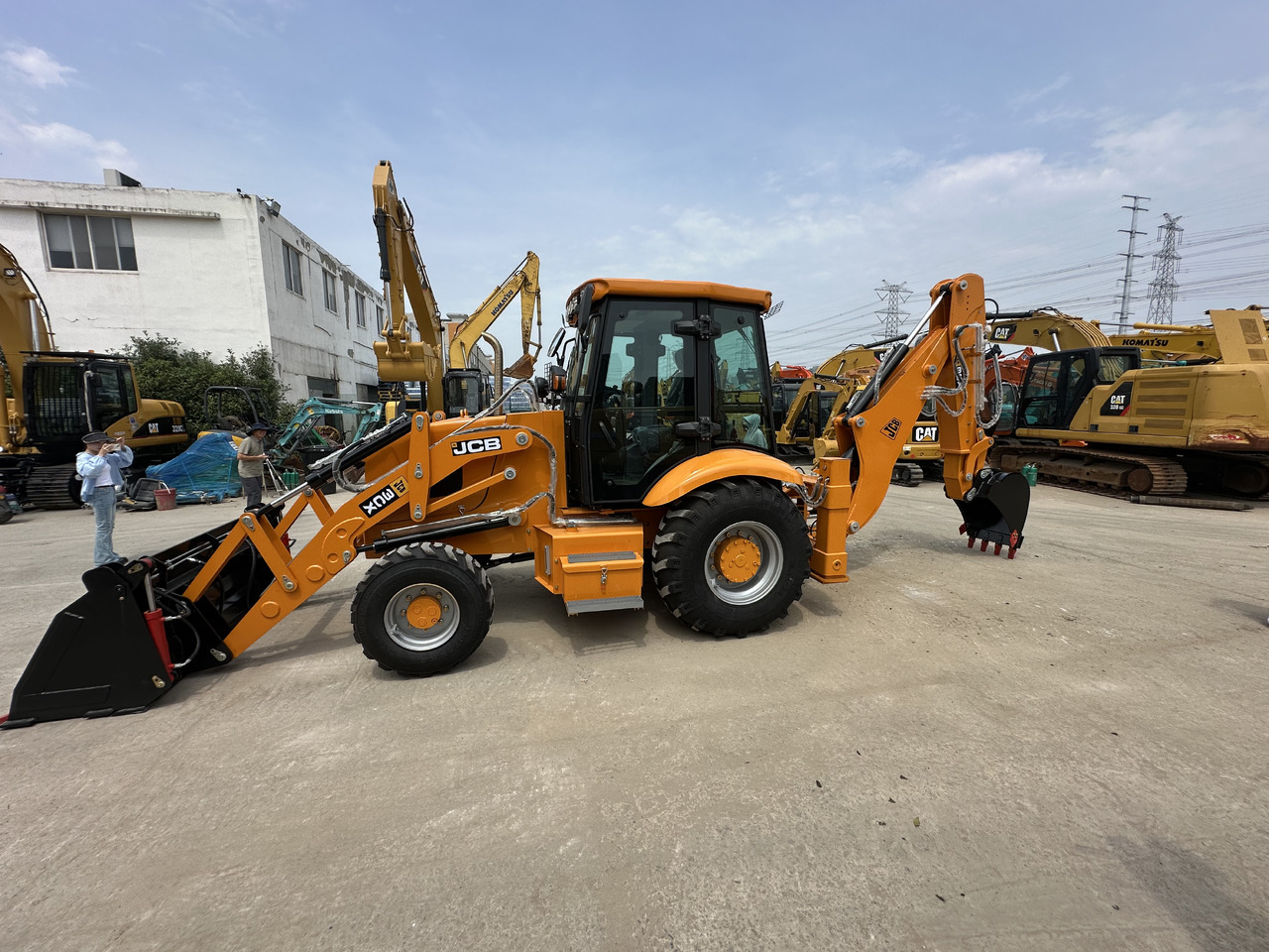 JCB 3CX - Gravelæssemaskine: billede 1 JCB 3CX - Gravelæssemaskine: billede 1