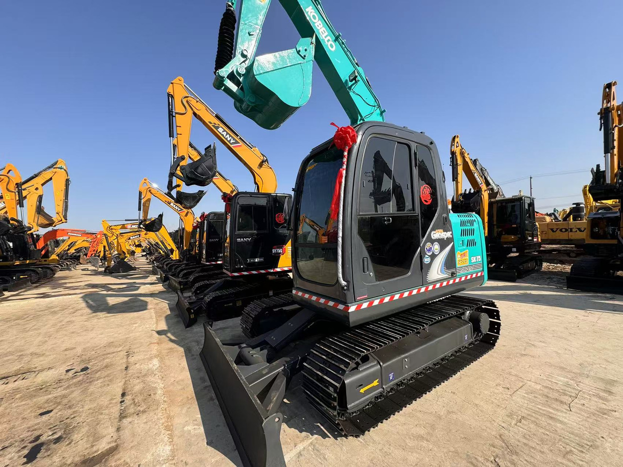 KOBELCO SK75 - Minigravemaskine: billede 3 KOBELCO SK75 - Minigravemaskine: billede 3