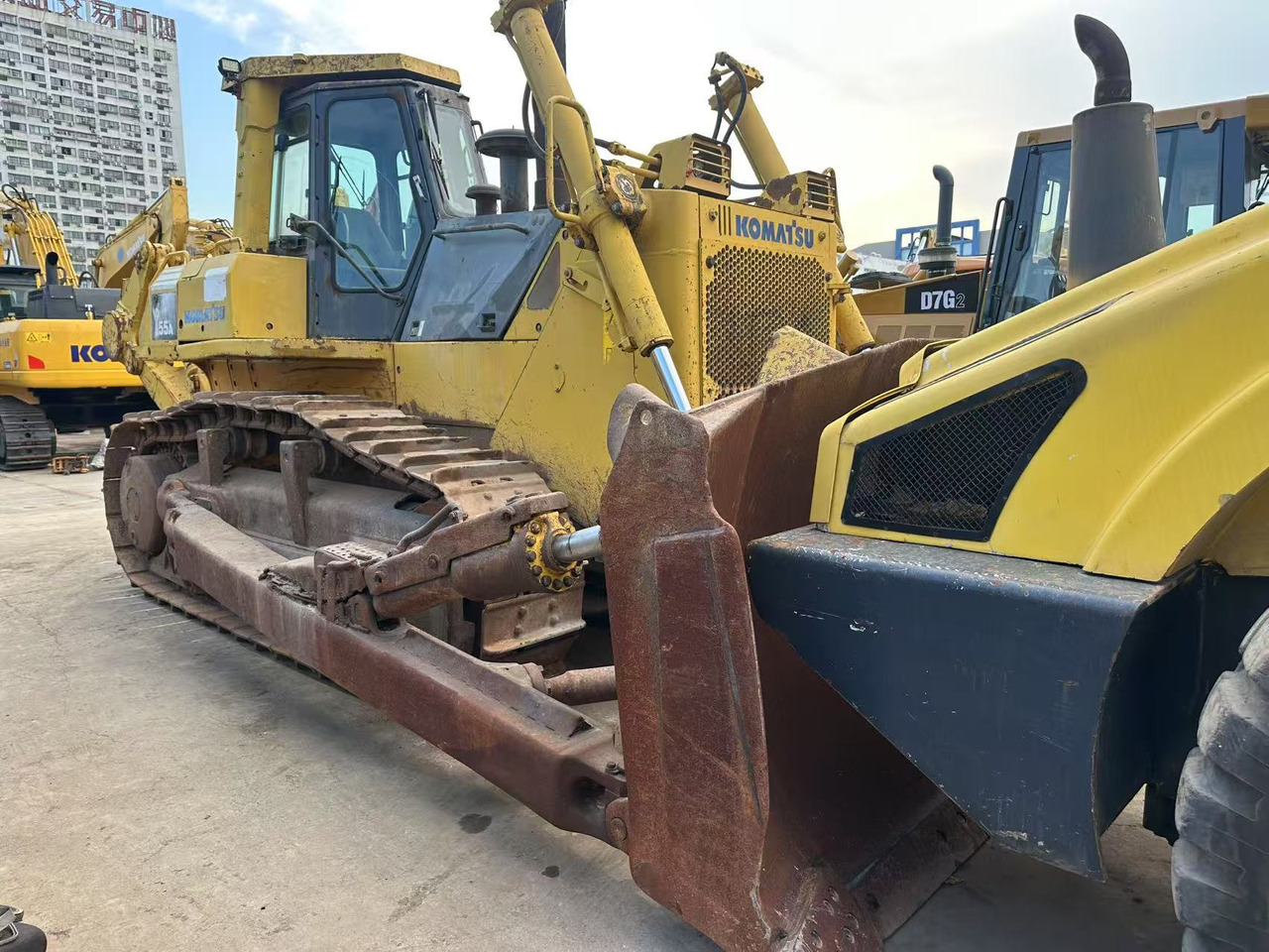 KOMATSU D155A-5 - Bulldozer: billede 4 KOMATSU D155A-5 - Bulldozer: billede 4