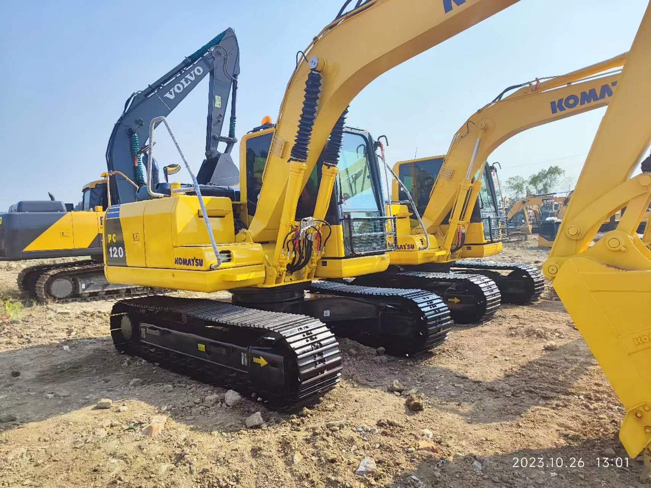 KOMATSU PC120-8 - Bæltegravemaskine: billede 1 KOMATSU PC120-8 - Bæltegravemaskine: billede 1