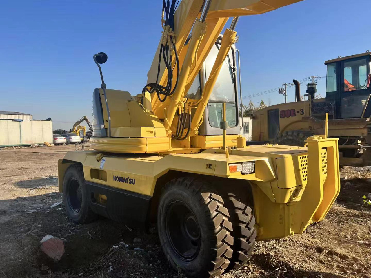 KOMATSU PC128US - Hjulgravemaskine: billede 3 KOMATSU PC128US - Hjulgravemaskine: billede 3