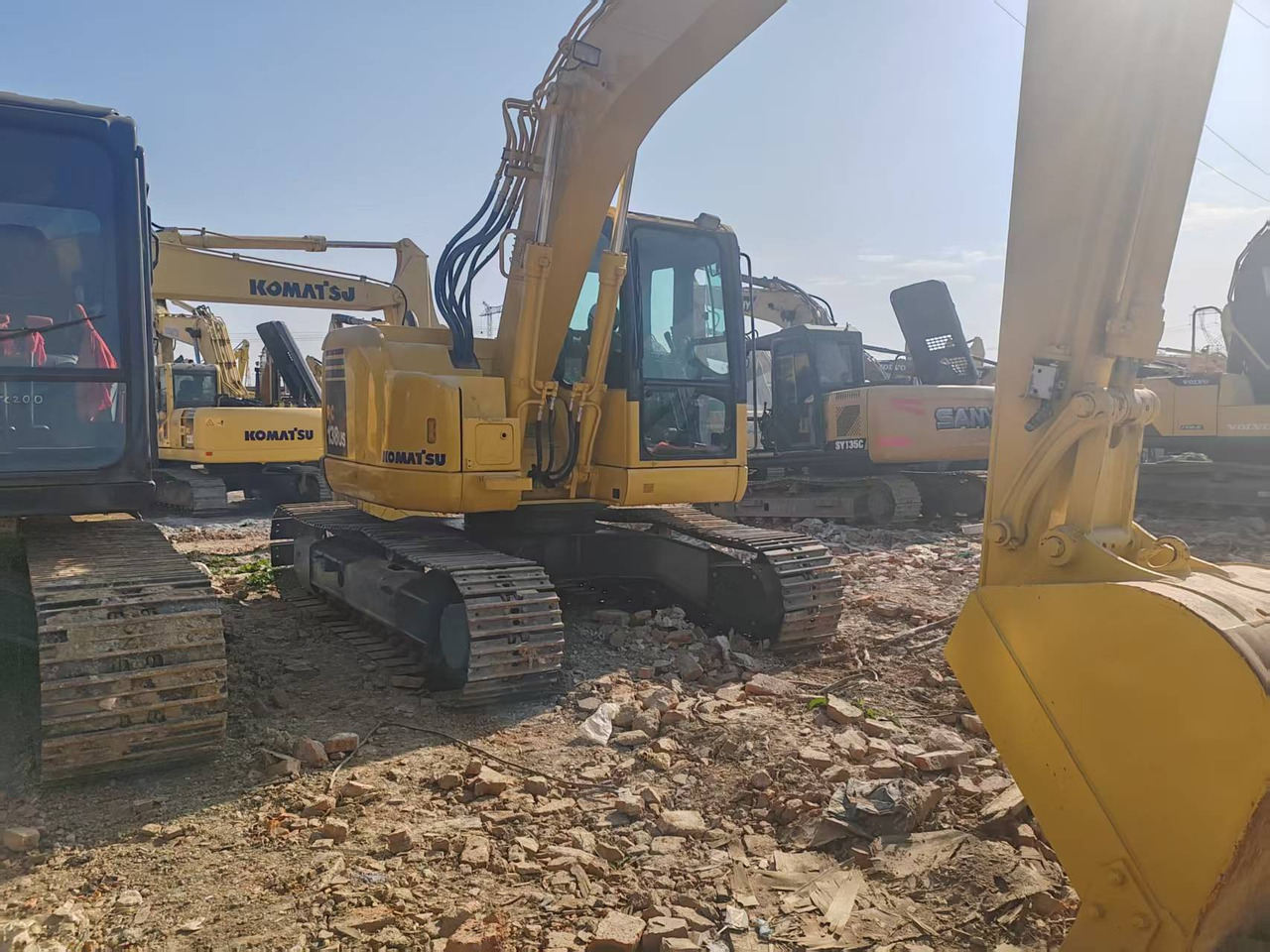 KOMATSU PC138US-8 - Bæltegravemaskine: billede 2 KOMATSU PC138US-8 - Bæltegravemaskine: billede 2
