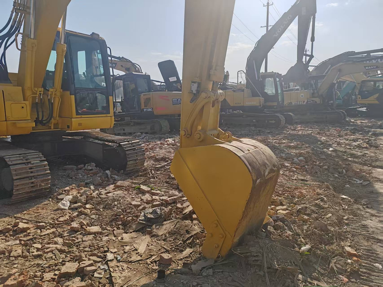 KOMATSU PC138US-8 - Bæltegravemaskine: billede 3 KOMATSU PC138US-8 - Bæltegravemaskine: billede 3