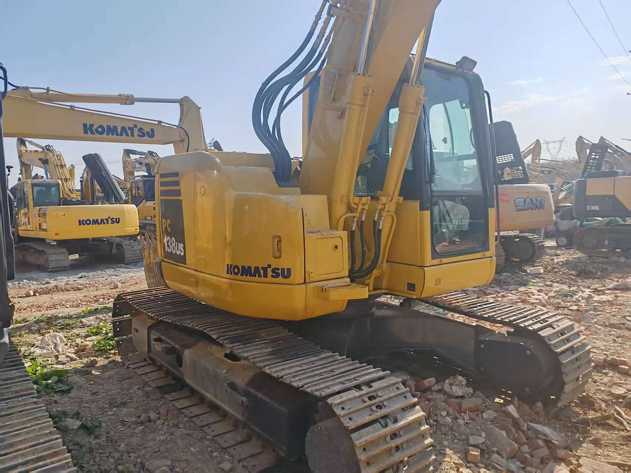 KOMATSU PC138US-8 - Bæltegravemaskine: billede 4 KOMATSU PC138US-8 - Bæltegravemaskine: billede 4
