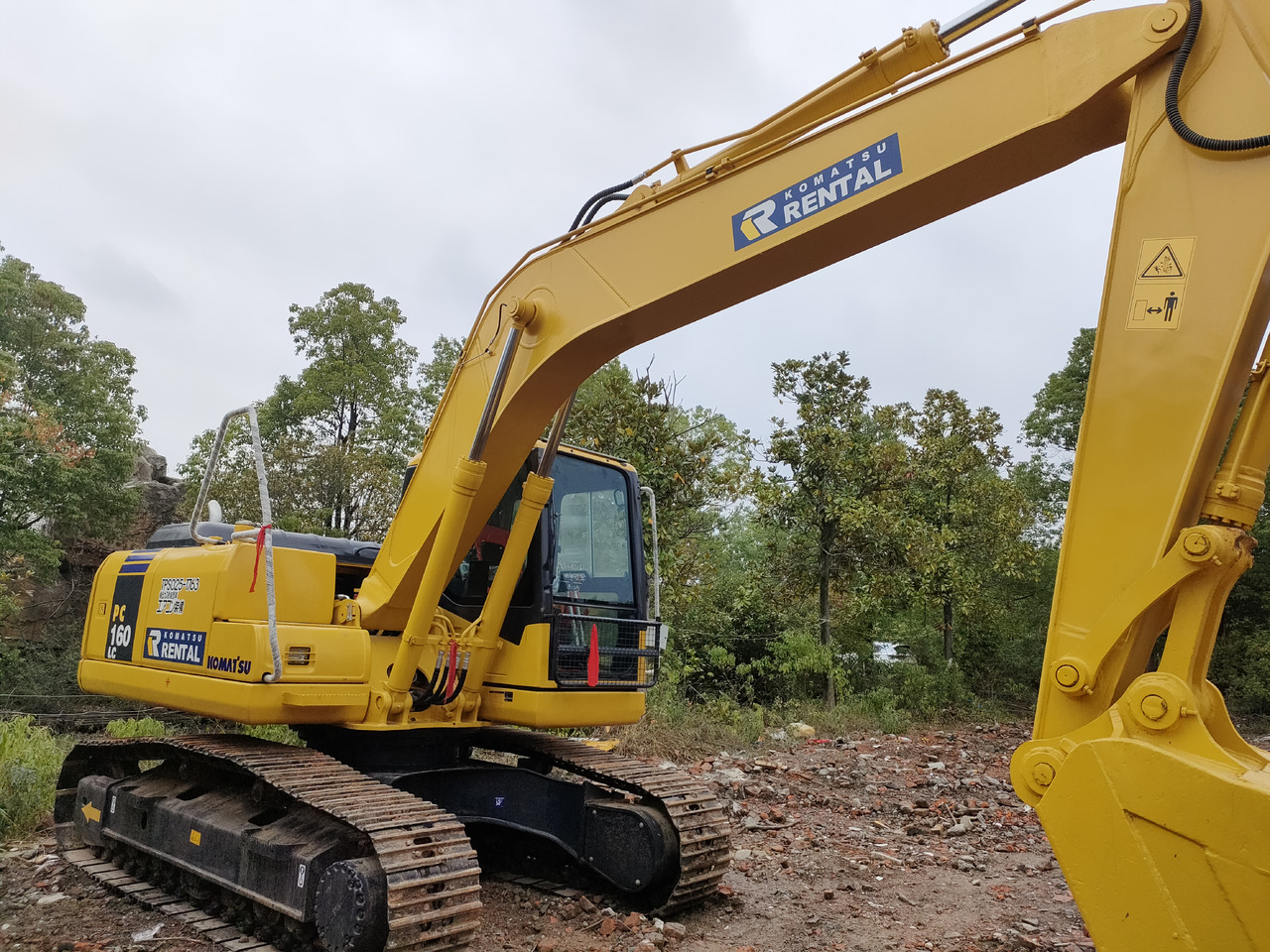 KOMATSU PC160-7 - Bæltegravemaskine: billede 4 KOMATSU PC160-7 - Bæltegravemaskine: billede 4