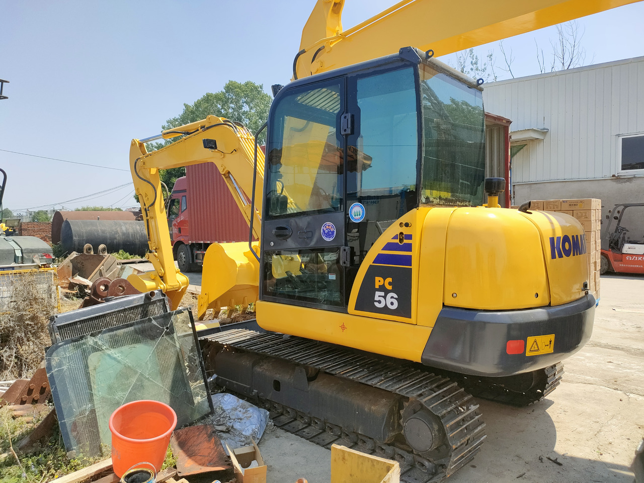 KOMATSU PC56-7 - Bæltegravemaskine: billede 4 KOMATSU PC56-7 - Bæltegravemaskine: billede 4
