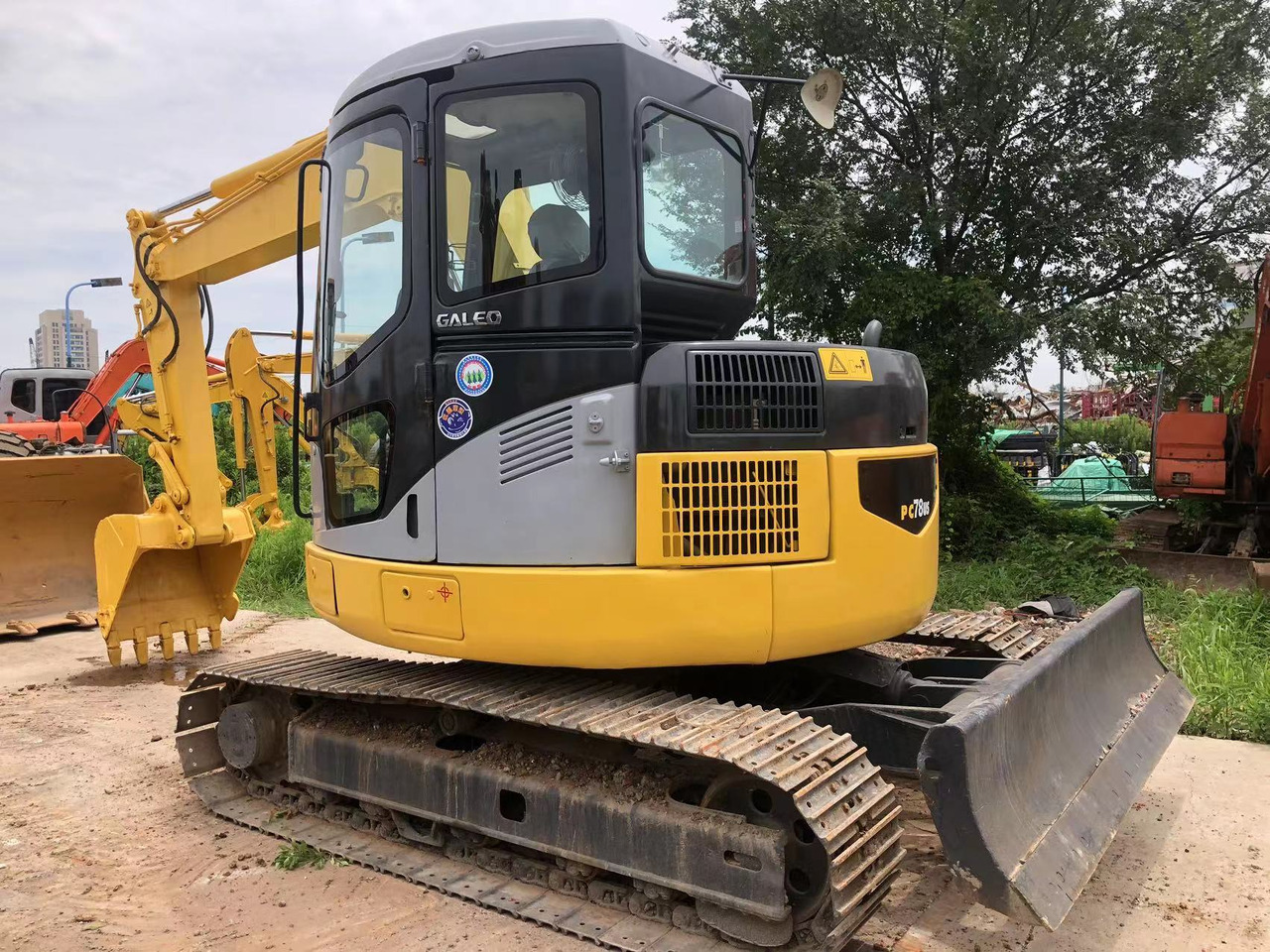 KOMATSU PC70-8 - Minigravemaskine: billede 2 KOMATSU PC70-8 - Minigravemaskine: billede 2