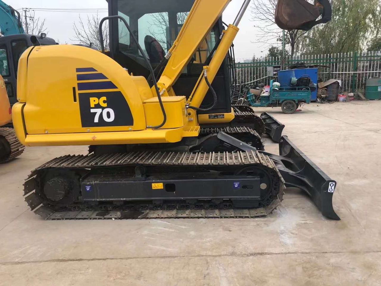 KOMATSU PC70-8 - Bæltegravemaskine: billede 3 KOMATSU PC70-8 - Bæltegravemaskine: billede 3