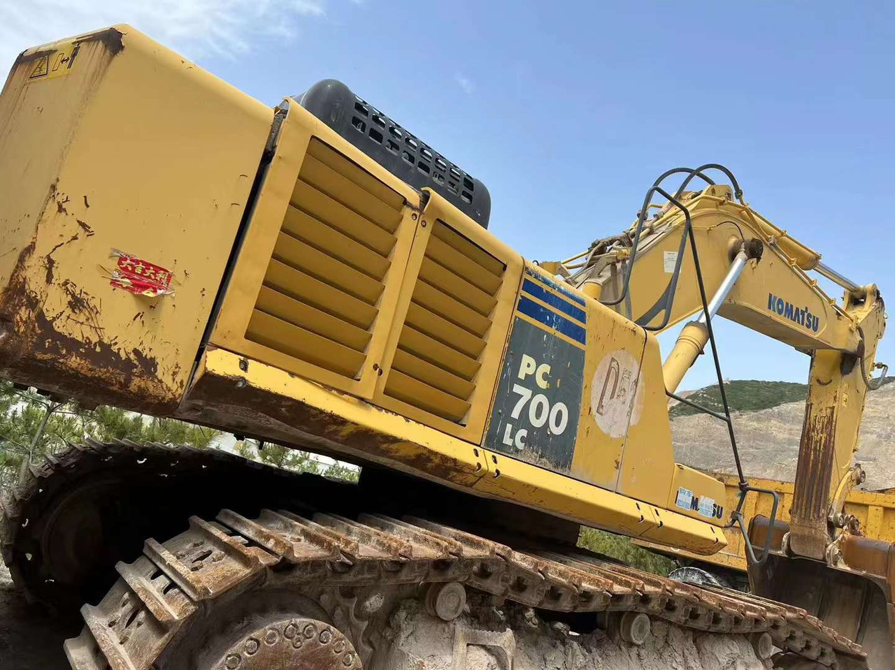 KOMATSU PC700 - Bæltegravemaskine: billede 3 KOMATSU PC700 - Bæltegravemaskine: billede 3