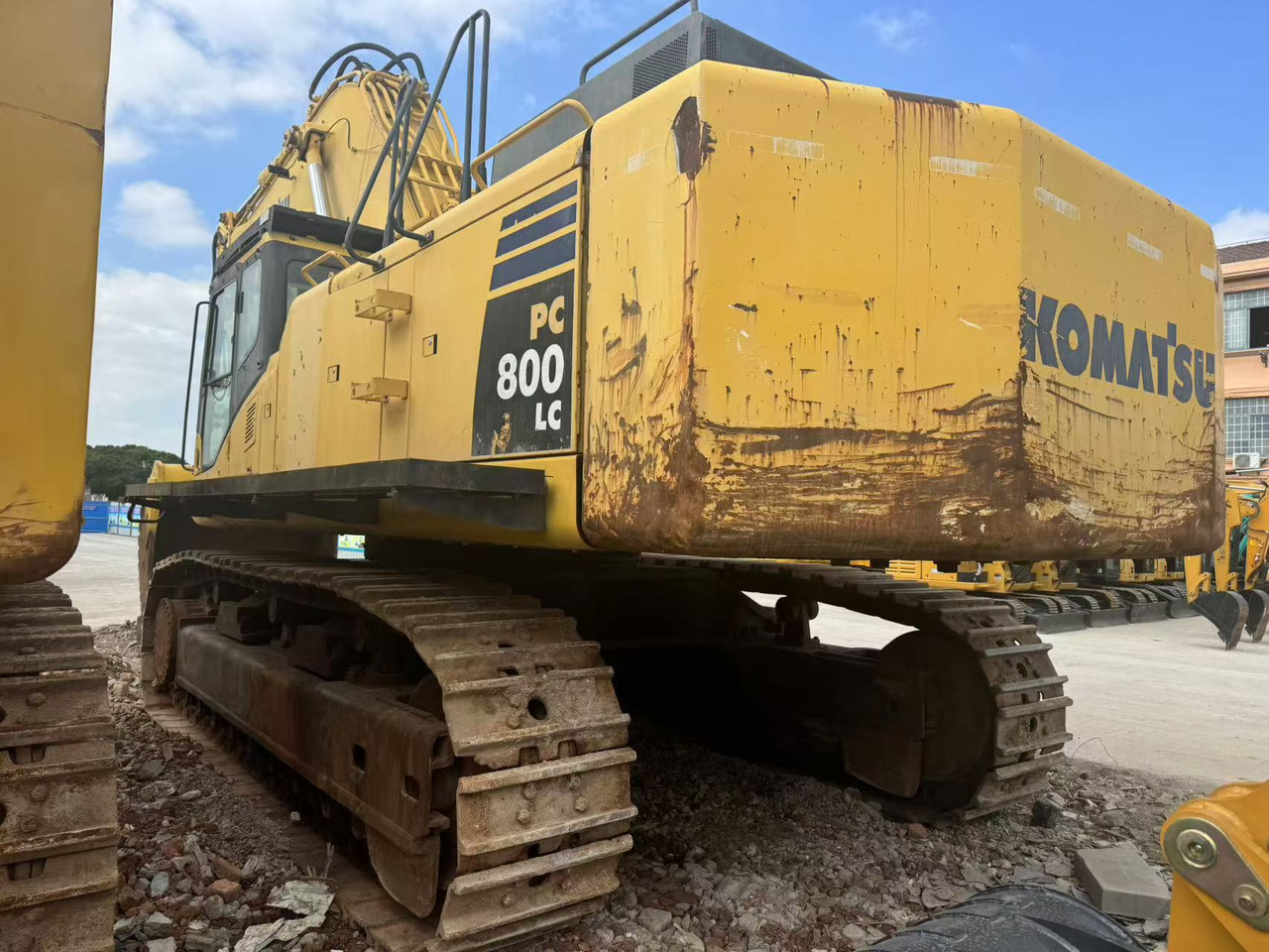 KOMATSU PC800-8 - Bæltegravemaskine: billede 3 KOMATSU PC800-8 - Bæltegravemaskine: billede 3