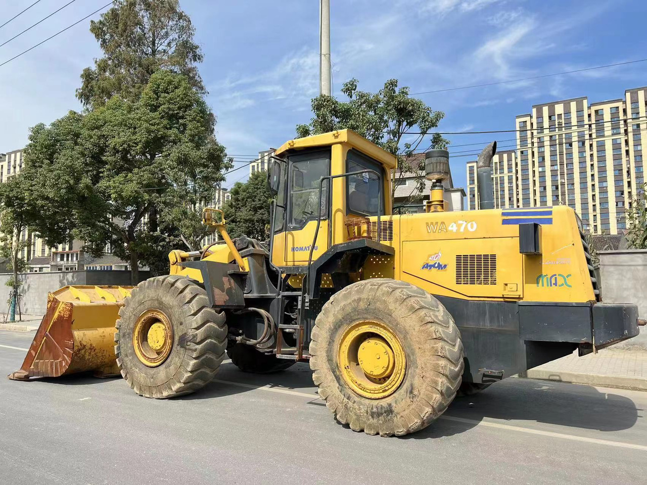 KOMATSU WA470-3 - Gummihjulslæsser: billede 1 KOMATSU WA470-3 - Gummihjulslæsser: billede 1