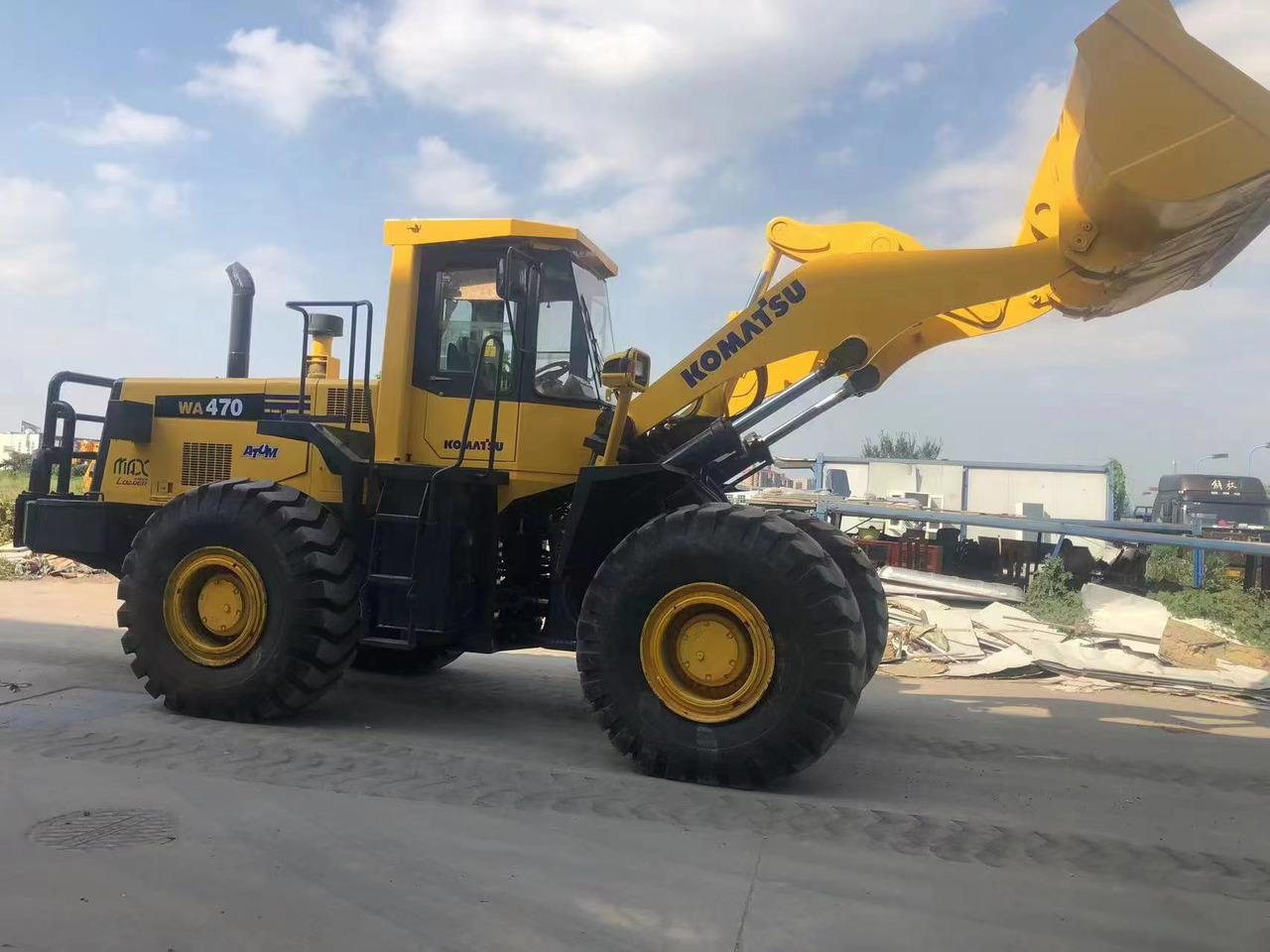 KOMATSU WA470-3 - Gummihjulslæsser: billede 4 KOMATSU WA470-3 - Gummihjulslæsser: billede 4