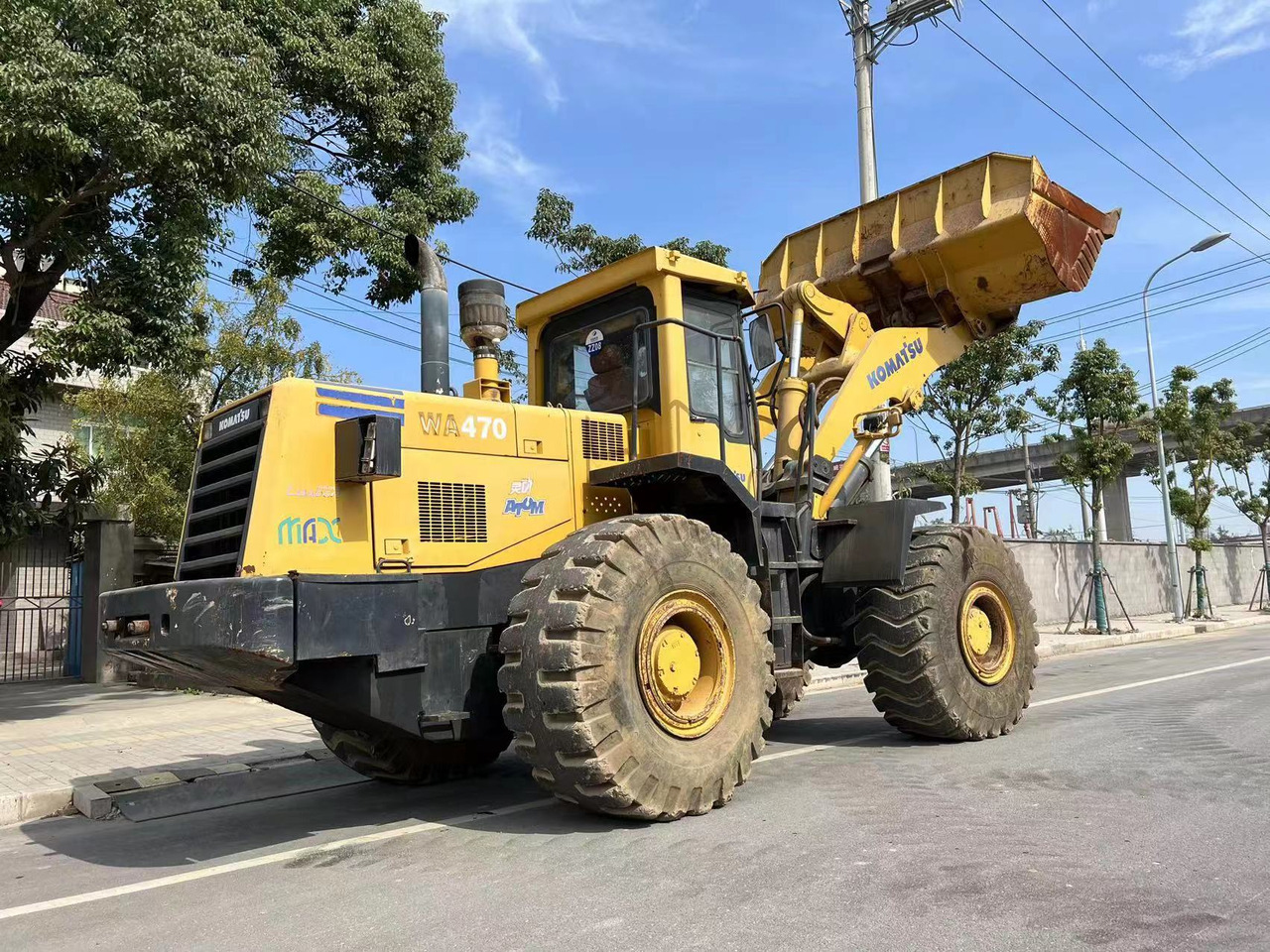 KOMATSU WA470-3 - Gummihjulslæsser: billede 3 KOMATSU WA470-3 - Gummihjulslæsser: billede 3