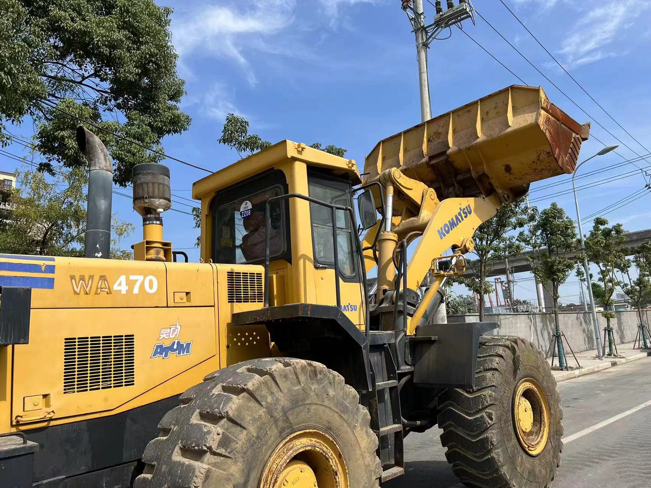 KOMATSU WA470-3 - Gummihjulslæsser: billede 4 KOMATSU WA470-3 - Gummihjulslæsser: billede 4
