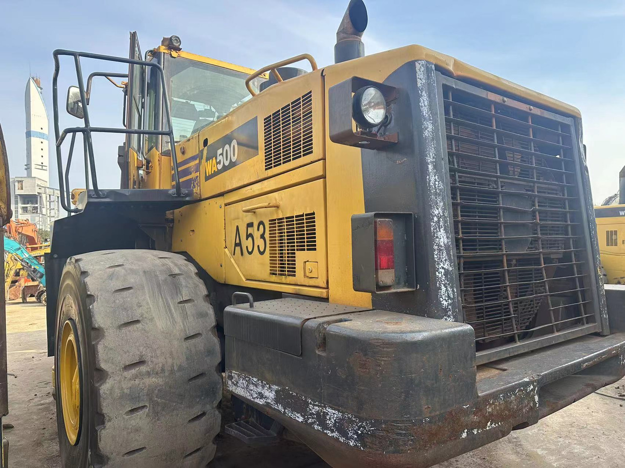 KOMATSU WA500-3 - Gummihjulslæsser: billede 3 KOMATSU WA500-3 - Gummihjulslæsser: billede 3