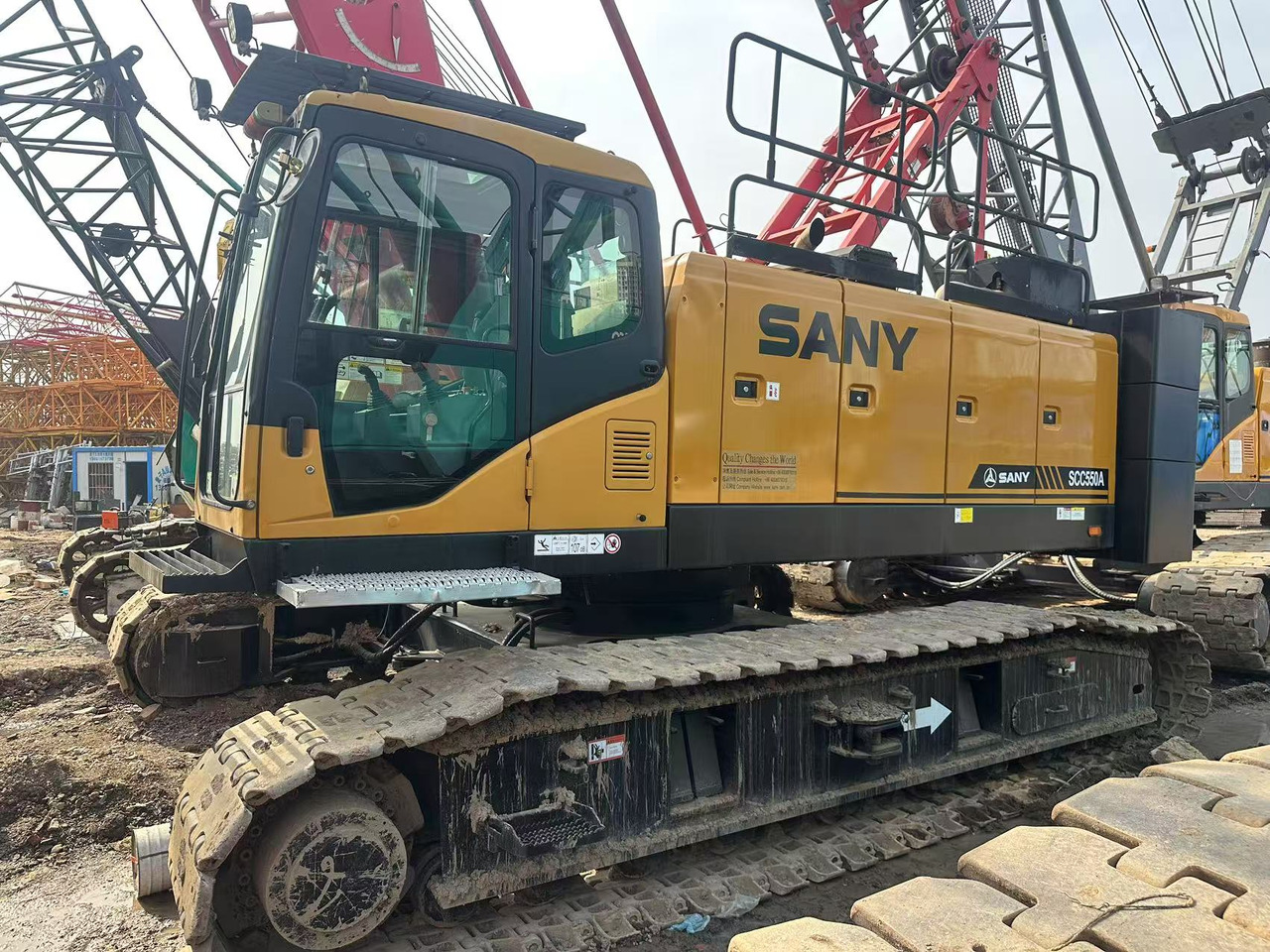 SANY 55-ton crawler crane - Bæltekran: billede 3 SANY 55-ton crawler crane - Bæltekran: billede 3
