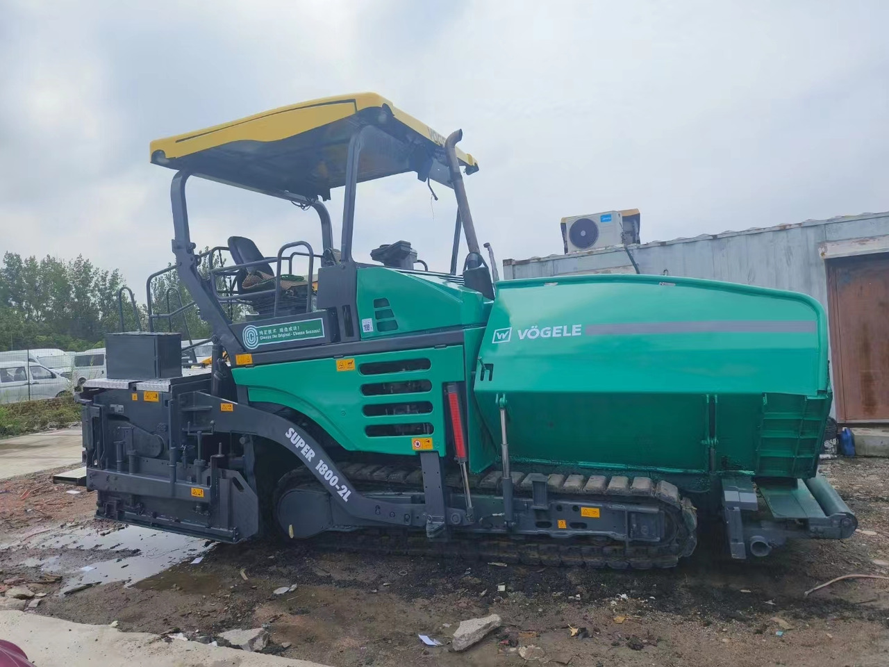 VOGELE 1800-2 - Asfaltudlægger: billede 4 VOGELE 1800-2 - Asfaltudlægger: billede 4