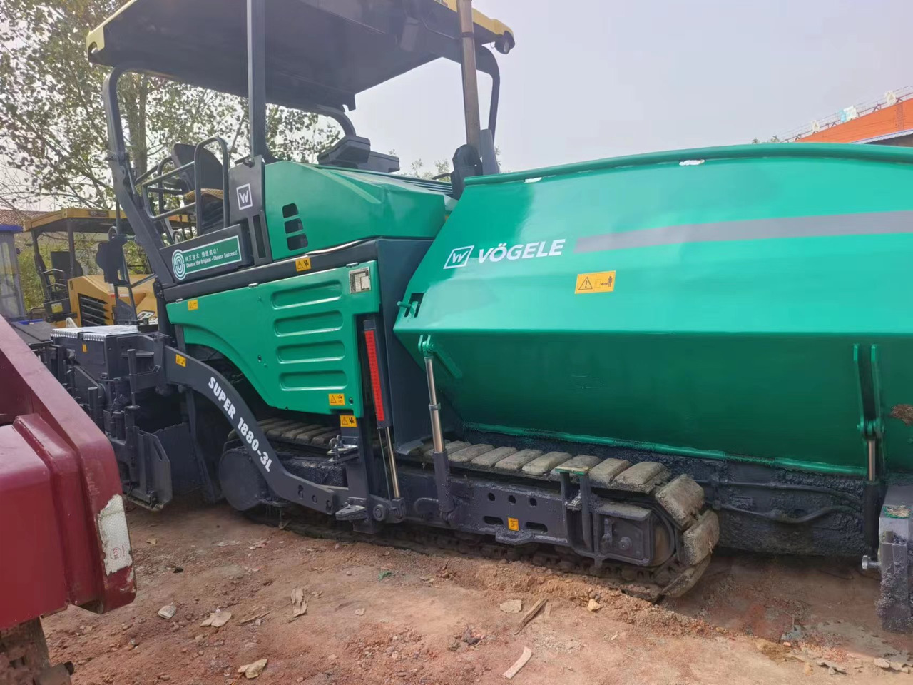 VOGELE 1800-3 - Asfaltudlægger: billede 1 VOGELE 1800-3 - Asfaltudlægger: billede 1