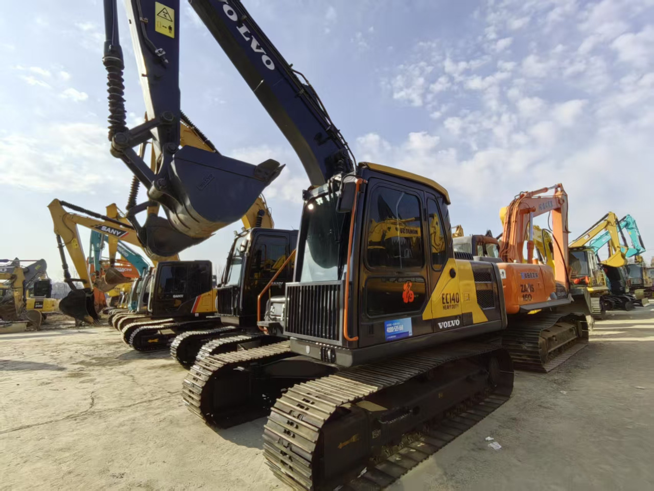 VOLVO EC140 - Bæltegravemaskine: billede 1 VOLVO EC140 - Bæltegravemaskine: billede 1