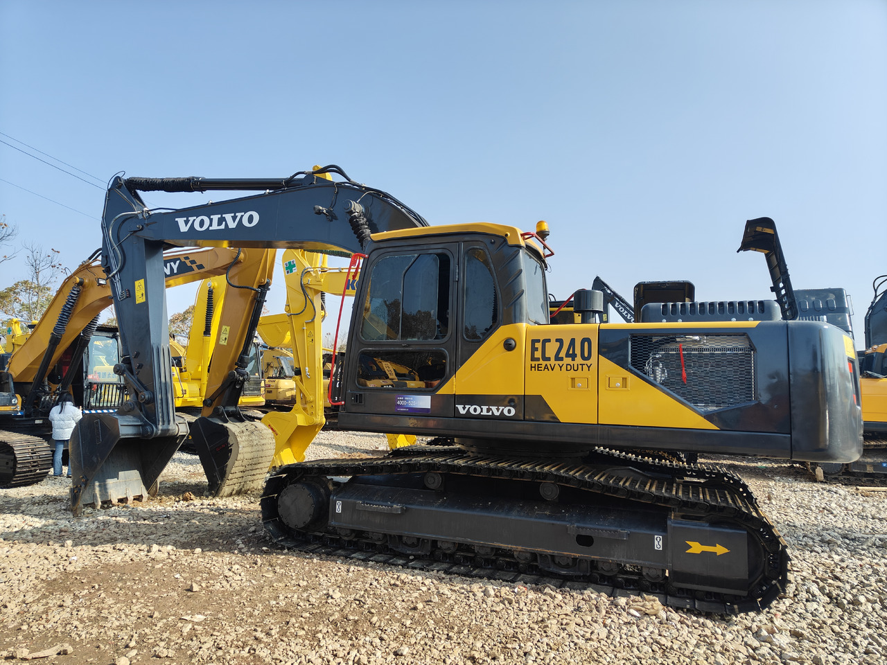 VOLVO EC240 - Bæltegravemaskine: billede 1 VOLVO EC240 - Bæltegravemaskine: billede 1