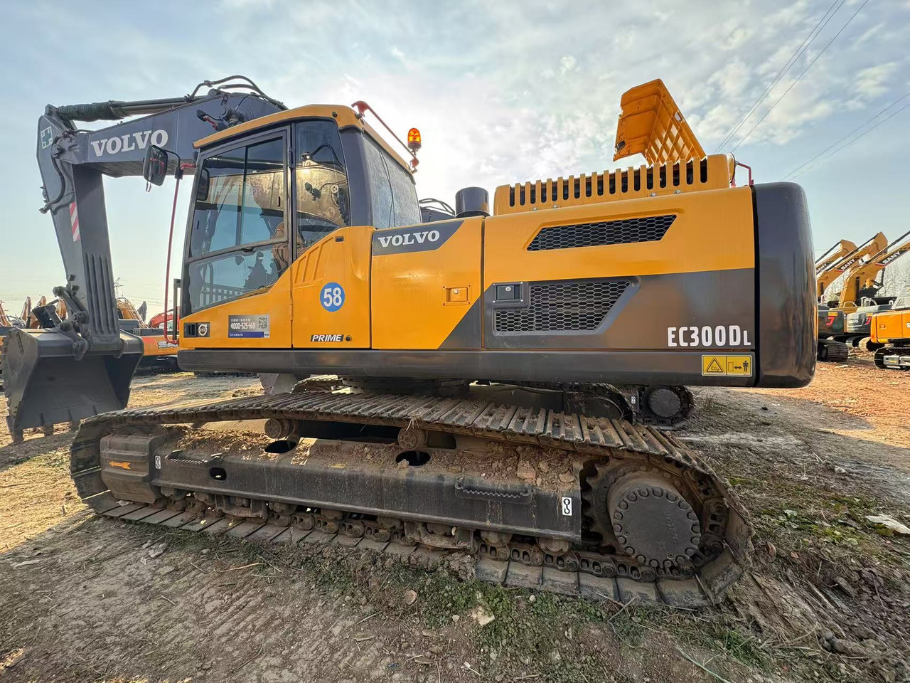 VOLVO EC300 - Bæltegravemaskine: billede 1 VOLVO EC300 - Bæltegravemaskine: billede 1