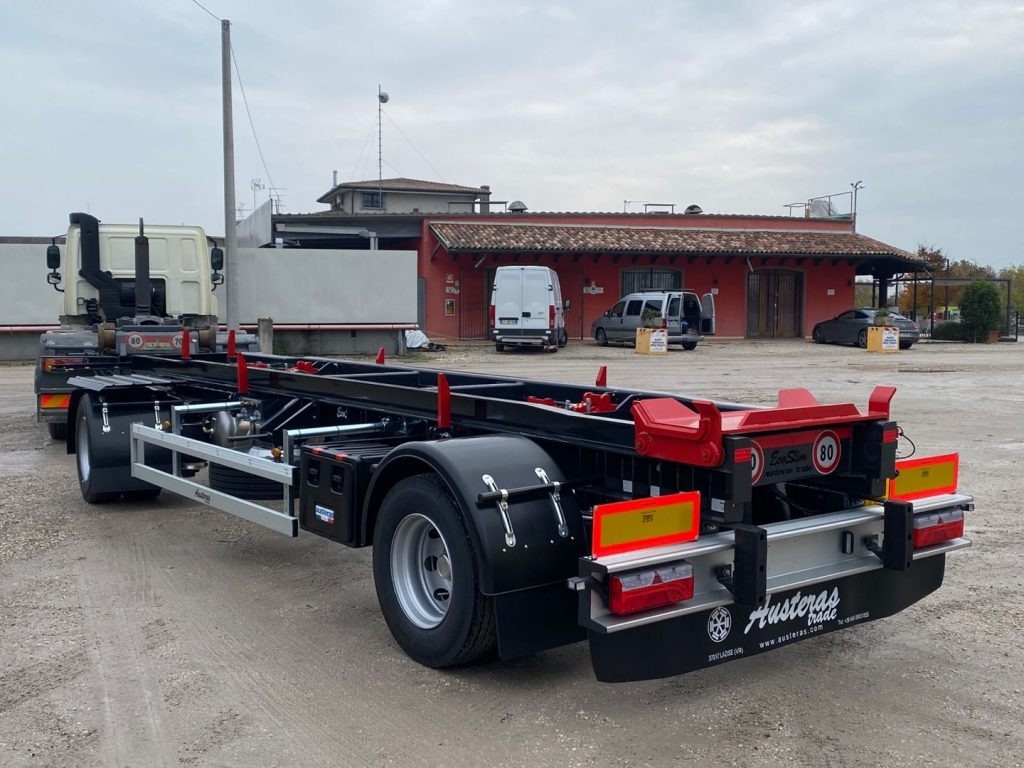 AUSTERAS RIMORCHIO NUOVO AUSTERAS SCARRABILE PNEUMATICO - Kroghejsvogn/ Skip loader anhænger: billede 4 AUSTERAS RIMORCHIO NUOVO AUSTERAS SCARRABILE PNEUMATICO - Kroghejsvogn/ Skip loader anhænger: billede 4