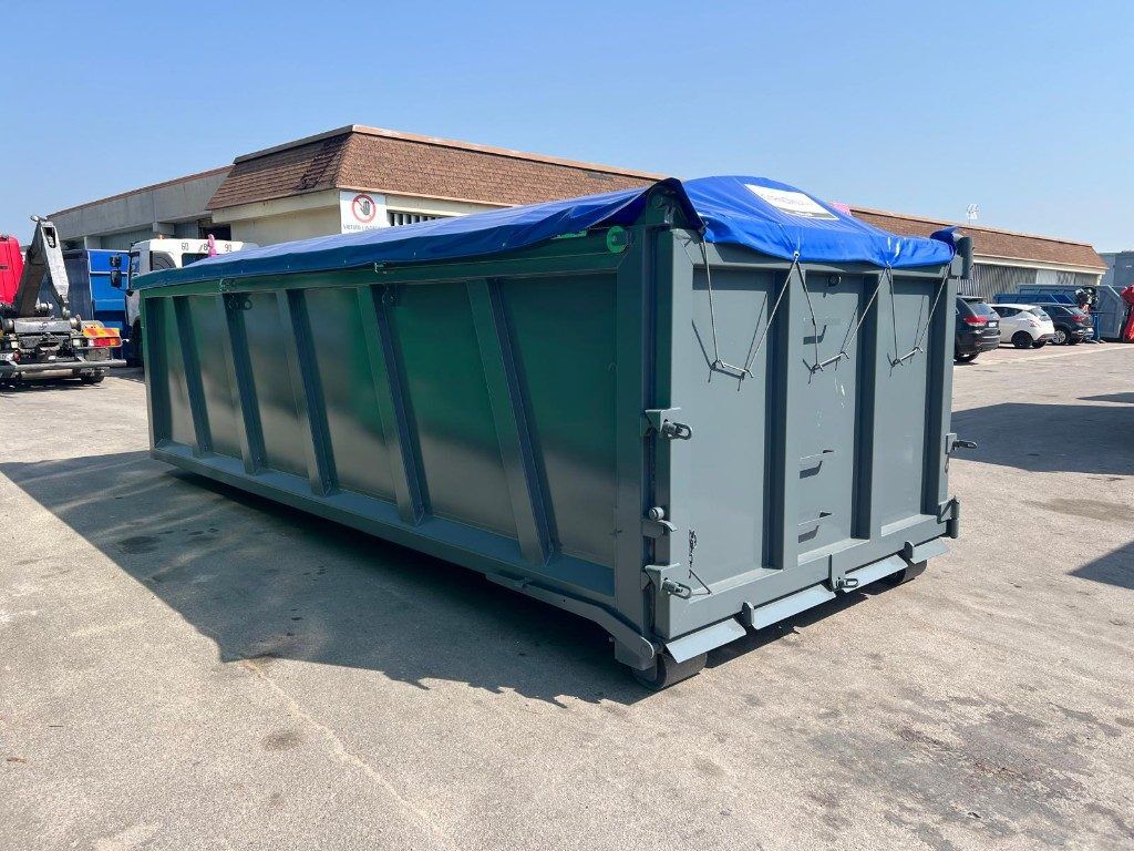 CONTAINER SCARRABILE NUOVO CON COPRI SCOPRI - Maxi container: billede 4 CONTAINER SCARRABILE NUOVO CON COPRI SCOPRI - Maxi container: billede 4