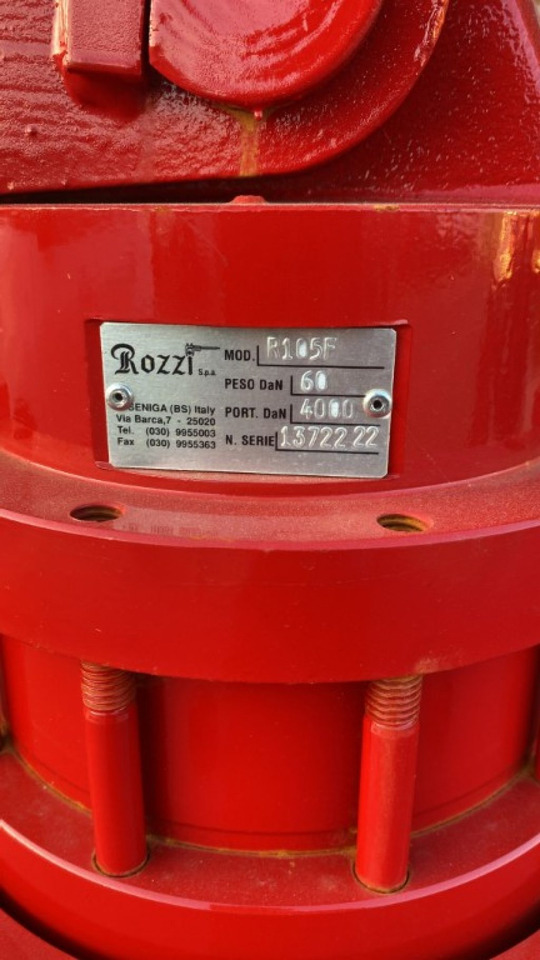 POLIPO MARCA ROZZI A 6 PALE PIU ROTORE ROZZI - Grab: billede 3 POLIPO MARCA ROZZI A 6 PALE PIU ROTORE ROZZI - Grab: billede 3