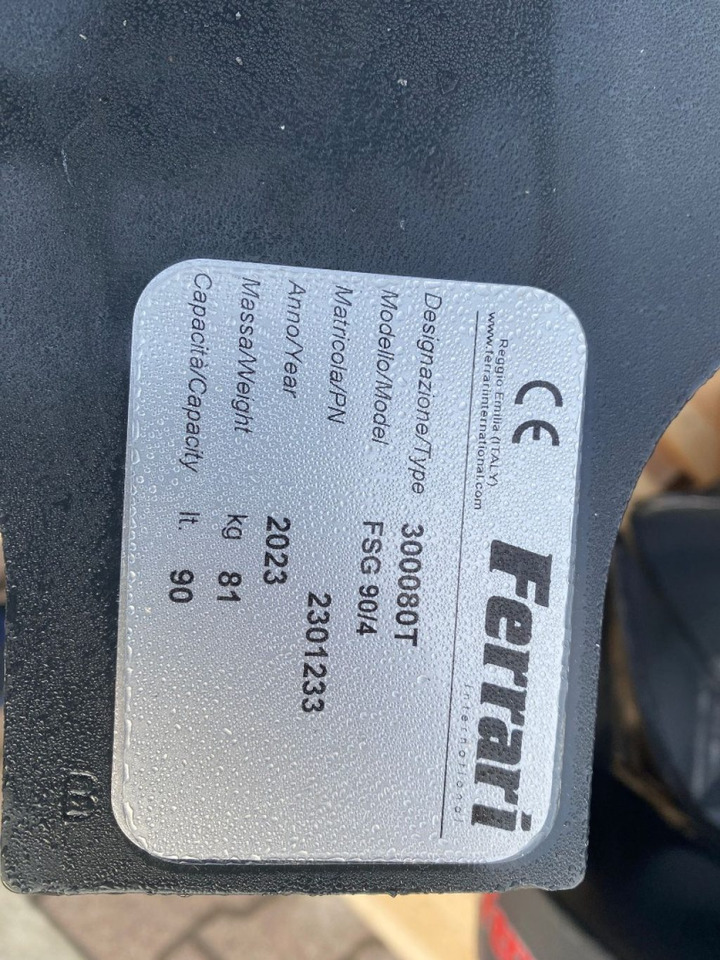 POLIPO NUOVO MARCA FERRARI 4 PALE - Grab: billede 5 POLIPO NUOVO MARCA FERRARI 4 PALE - Grab: billede 5