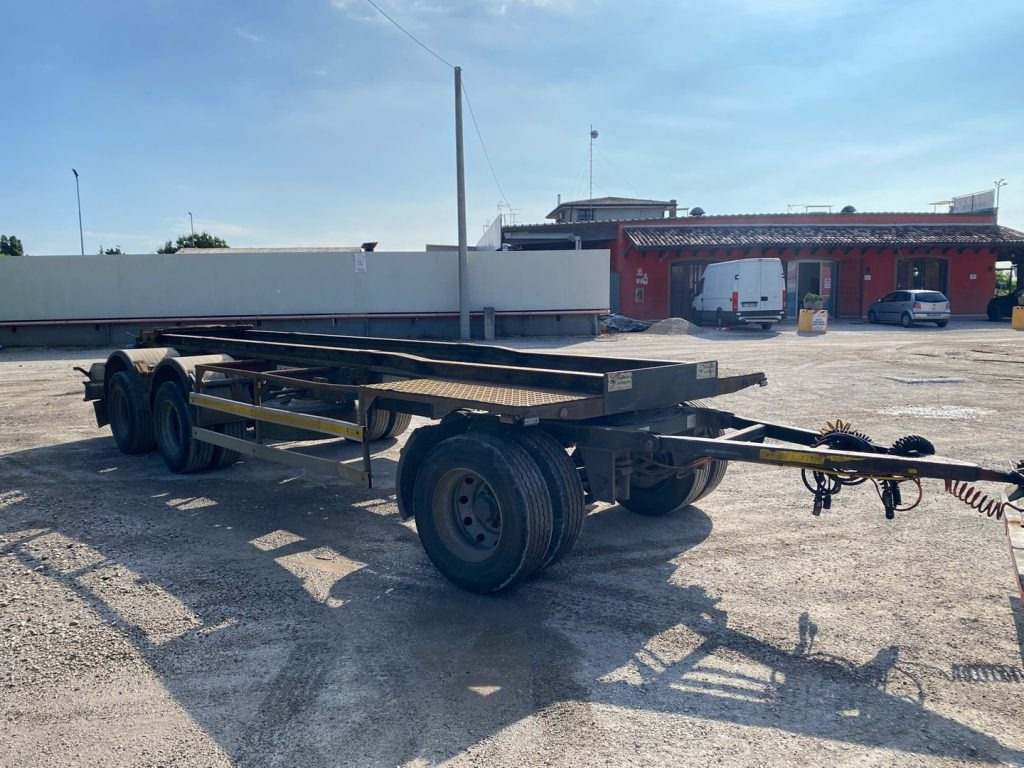 ZORZI 26 R 070 19 A SCARRABILE BALESTRATO - Kroghejsvogn/ Skip loader anhænger: billede 5 ZORZI 26 R 070 19 A SCARRABILE BALESTRATO - Kroghejsvogn/ Skip loader anhænger: billede 5