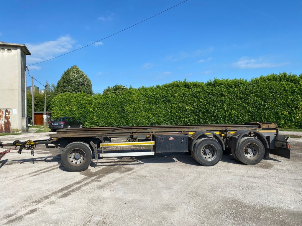 ZORZI 26 R 070 19 A SCARRABILE BALESTRATO - Kroghejsvogn/ Skip loader anhænger: billede 2 ZORZI 26 R 070 19 A SCARRABILE BALESTRATO - Kroghejsvogn/ Skip loader anhænger: billede 2