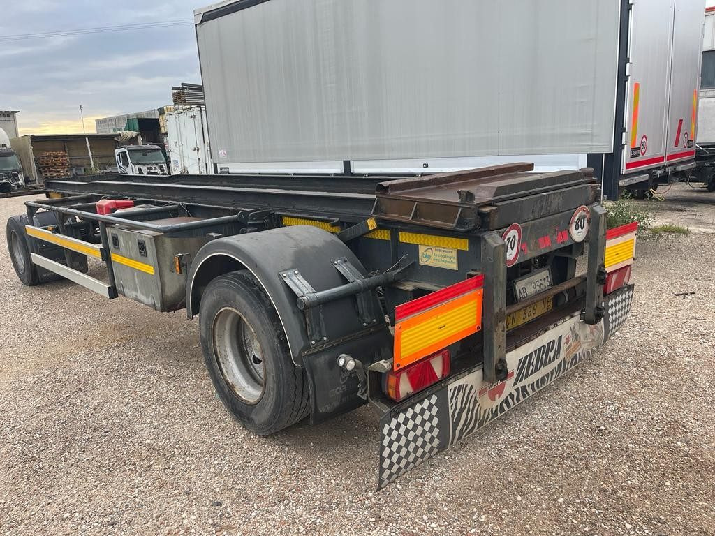 ZORZI RIMORCHIO ZORZI 20R070 SCARRABILE BALESTRATO - Kroghejsvogn/ Skip loader anhænger: billede 2 ZORZI RIMORCHIO ZORZI 20R070 SCARRABILE BALESTRATO - Kroghejsvogn/ Skip loader anhænger: billede 2