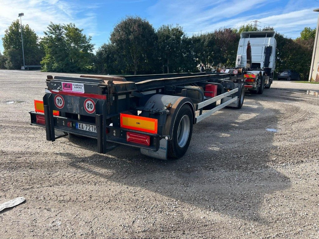 ZORZI RIMORCHIO ZORZI 20R073 SCARRABILE - Kroghejsvogn/ Skip loader anhænger: billede 1 ZORZI RIMORCHIO ZORZI 20R073 SCARRABILE - Kroghejsvogn/ Skip loader anhænger: billede 1