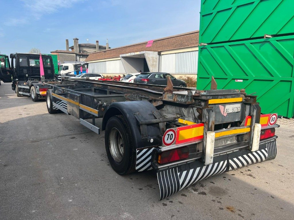 ZORZI RIMORCHIO ZORZI 20R075 SCARRABILE PNEUMATICO - Kroghejsvogn/ Skip loader anhænger: billede 1 ZORZI RIMORCHIO ZORZI 20R075 SCARRABILE PNEUMATICO - Kroghejsvogn/ Skip loader anhænger: billede 1