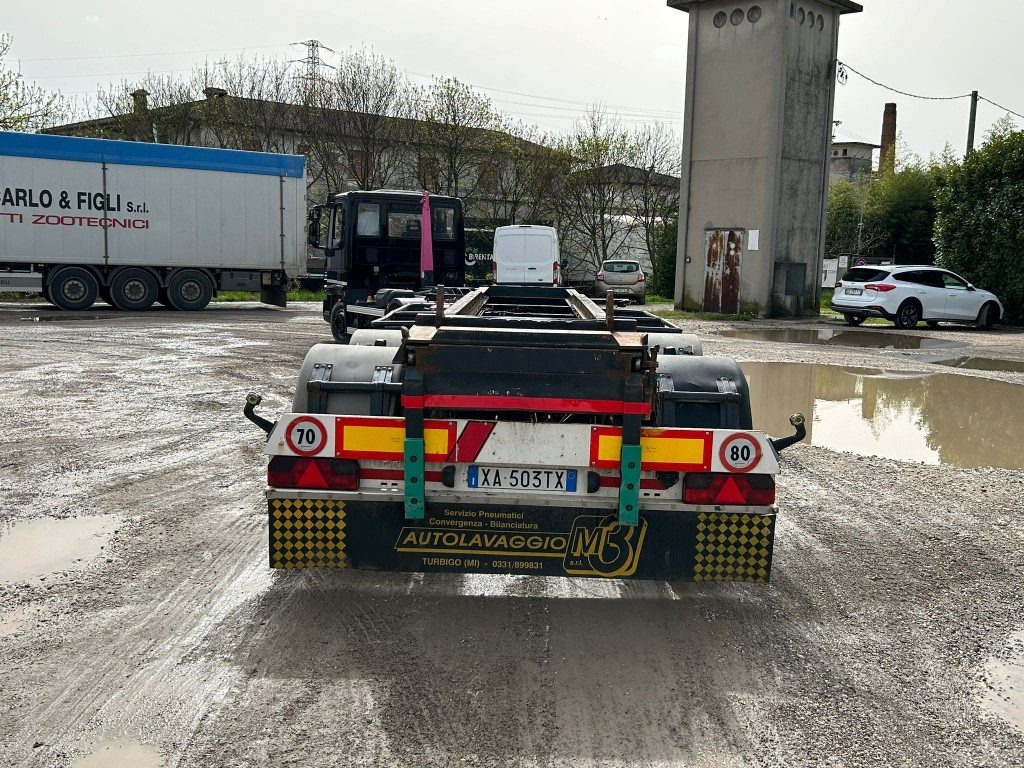 ZORZI RIMORCHIO ZORZI 26R070 SCARRABILE BALESTRATO - Kroghejsvogn/ Skip loader anhænger: billede 4 ZORZI RIMORCHIO ZORZI 26R070 SCARRABILE BALESTRATO - Kroghejsvogn/ Skip loader anhænger: billede 4