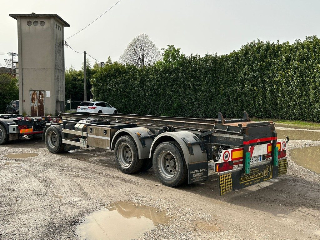 ZORZI RIMORCHIO ZORZI 26R070 SCARRABILE BALESTRATO - Kroghejsvogn/ Skip loader anhænger: billede 5 ZORZI RIMORCHIO ZORZI 26R070 SCARRABILE BALESTRATO - Kroghejsvogn/ Skip loader anhænger: billede 5