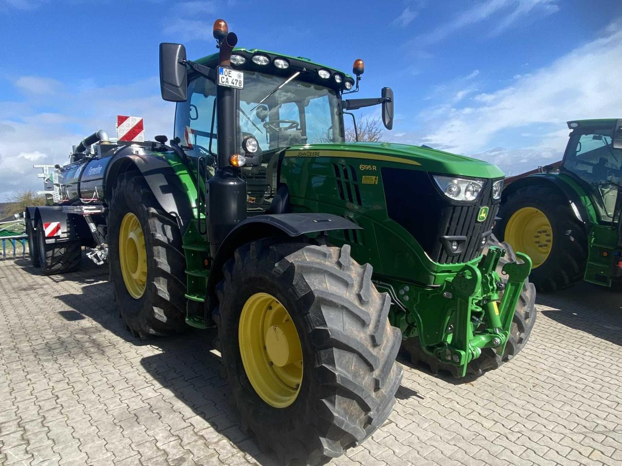 John Deere 6195R - Traktor: billede 4 John Deere 6195R - Traktor: billede 4