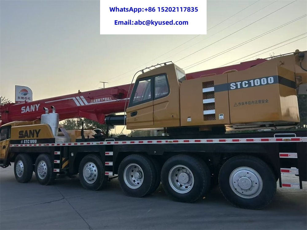 SANY STC1000 STC1300 STC1600 STC2200 STC3500 100TON 130TON 160TON 220T 350T - Mobilkran: billede 3 SANY STC1000 STC1300 STC1600 STC2200 STC3500 100TON 130TON 160TON 220T 350T - Mobilkran: billede 3