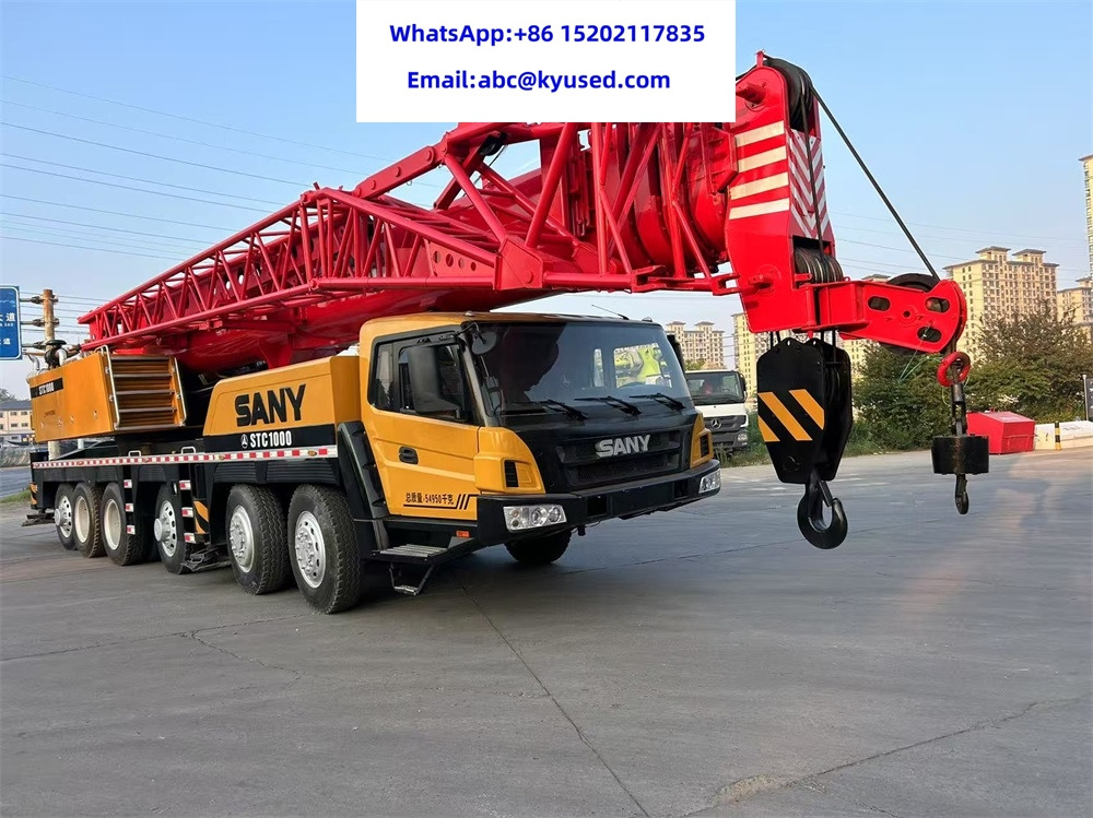 SANY STC1000 STC1300 STC1600 STC2200 STC3500 100TON 130TON 160TON 220T 350T - Mobilkran: billede 2 SANY STC1000 STC1300 STC1600 STC2200 STC3500 100TON 130TON 160TON 220T 350T - Mobilkran: billede 2