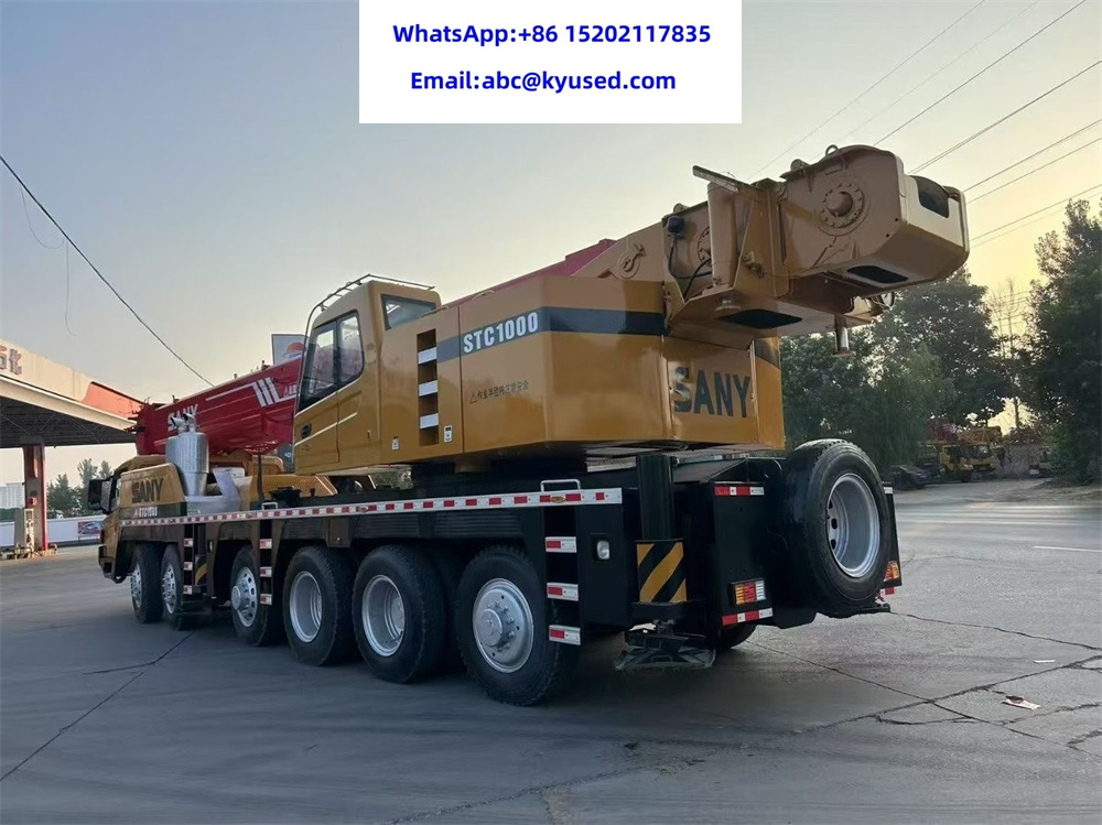 SANY STC1000 STC1300 STC1600 STC2200 STC3500 100TON 130TON 160TON 220T 350T - Mobilkran: billede 4 SANY STC1000 STC1300 STC1600 STC2200 STC3500 100TON 130TON 160TON 220T 350T - Mobilkran: billede 4
