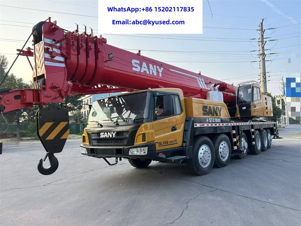 SANY STC1000 STC1300 STC1600 STC2200 STC3500 100TON 130TON 160TON 220T 350T - Mobilkran: billede 1 SANY STC1000 STC1300 STC1600 STC2200 STC3500 100TON 130TON 160TON 220T 350T - Mobilkran: billede 1