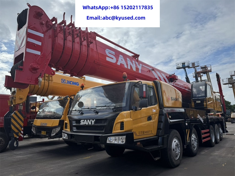 SANY STC1300 STC800 STC1000 STC1600 STC1800 STC750 STC500 STC250 - Mobilkran: billede 1 SANY STC1300 STC800 STC1000 STC1600 STC1800 STC750 STC500 STC250 - Mobilkran: billede 1