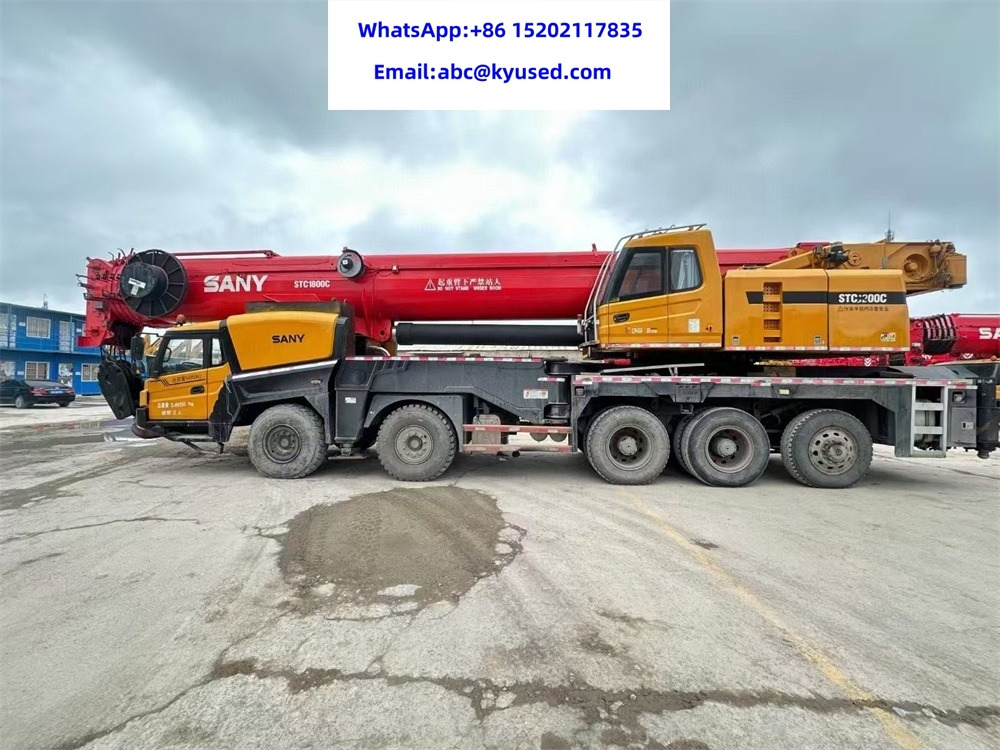 SANY STC1600 STC1300 STC1800 STC1000 100T 130T 160T 180TON CRANE - Mobilkran: billede 4 SANY STC1600 STC1300 STC1800 STC1000 100T 130T 160T 180TON CRANE - Mobilkran: billede 4