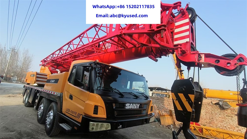 SANY STC250 STC500 STC750 STC800 STC1000 25TON 30TON 50T 75TON 80TON 100TON TRUCK CRANE - Mobilkran: billede 2 SANY STC250 STC500 STC750 STC800 STC1000 25TON 30TON 50T 75TON 80TON 100TON TRUCK CRANE - Mobilkran: billede 2